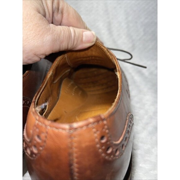 Allen Edmonds Men’s Sz 11 Cap Toe Loafers Used Brown - Picture 6 of 9